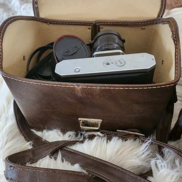 Auto MC 300mm f5.6 lens Pentax, with Pentax Honeywell camera numerous lens, bag - Picture 6 of 11